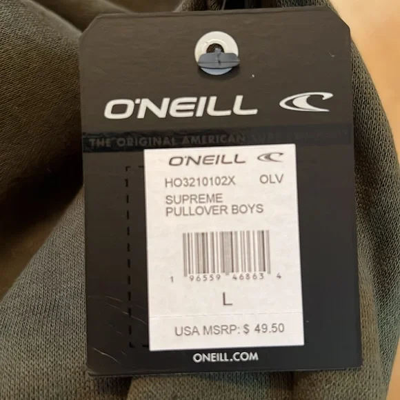 O’Neill pullover hoodie, L - Picture 8 of 8